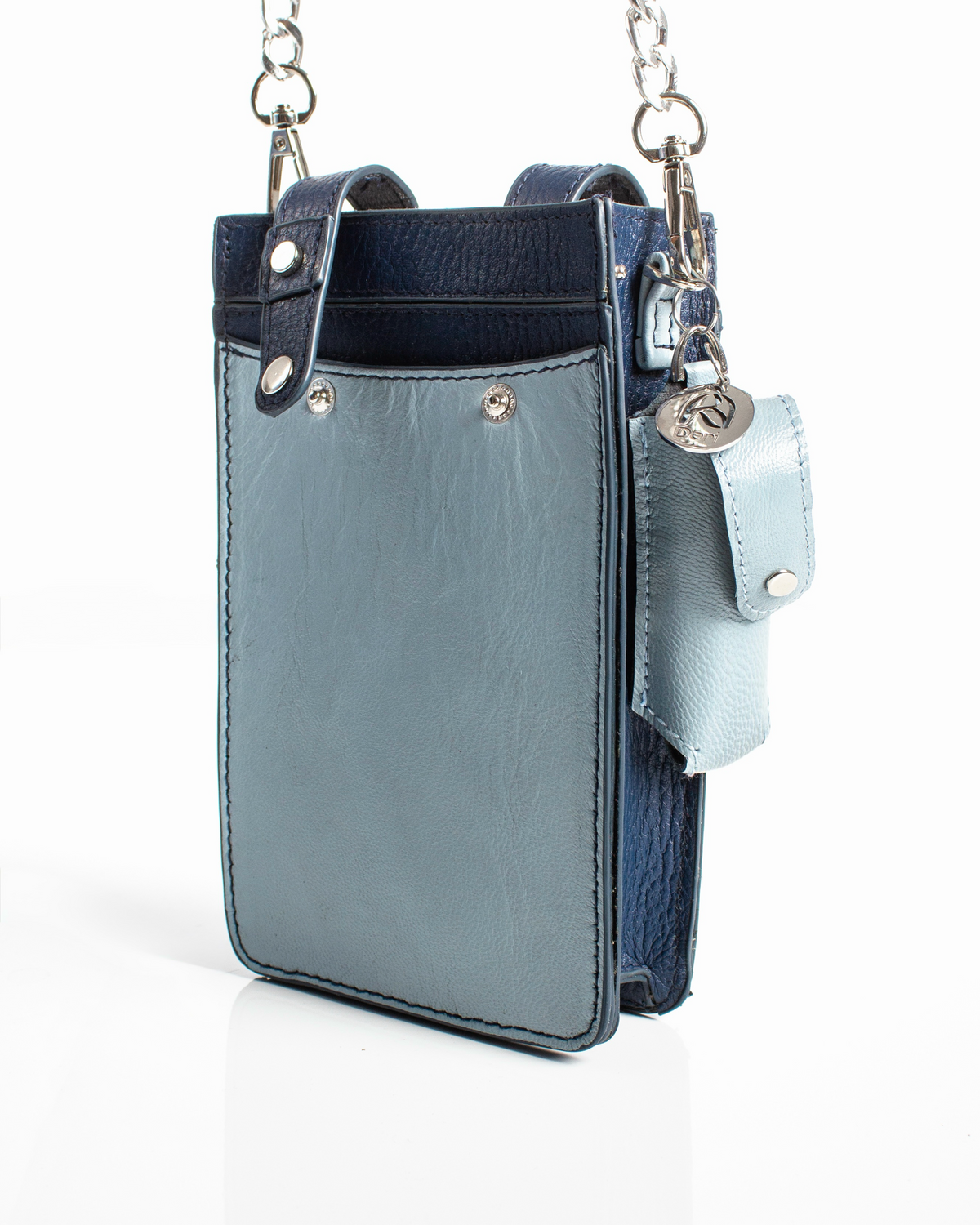 Blue shades Derí Mini Fringe Bag