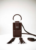 Brown Derí Mini Fringe Bag